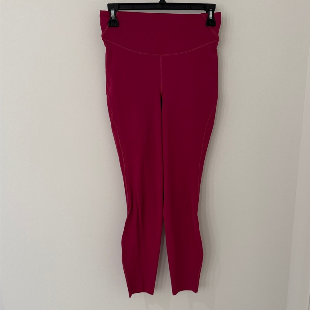 Lululemon Align High Rise‎ Crop Leggings Magenta Pink Size 6